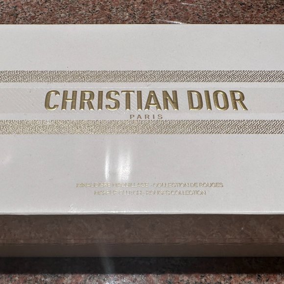 CHRISTIAN DIOR MAKEUP CLUTCH (ROUGES COLLECTION) - 2023 HOLIDAY LIMITED ADDITION - Picture 1 of 8